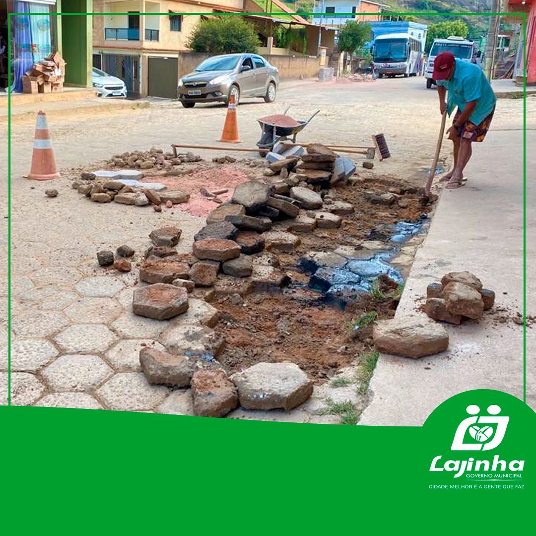 EQUIPE DA SECRETARIA DE OBRAS INICIA MANUTENÇÃO DE VIAS NO MUNICÍPIO