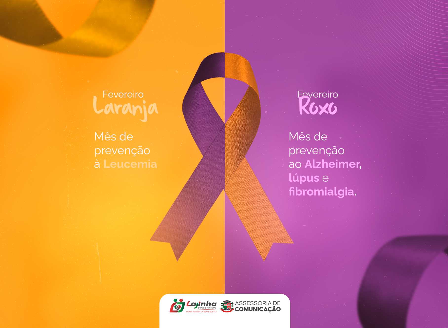 FEVEREIRO ROXO E LARANJA: CONHEÇA A CAMPANHA DE CONSCIENTIZAÇÃO DESTE MÊS