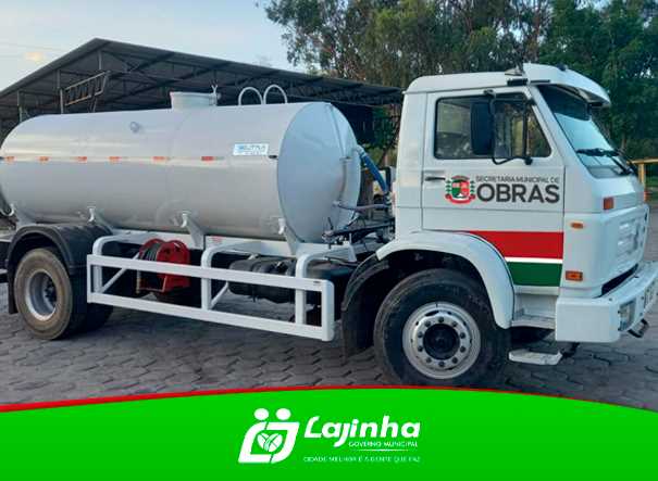GOVERNO MUNICIPAL ADQUIRE TANQUE PIPA
