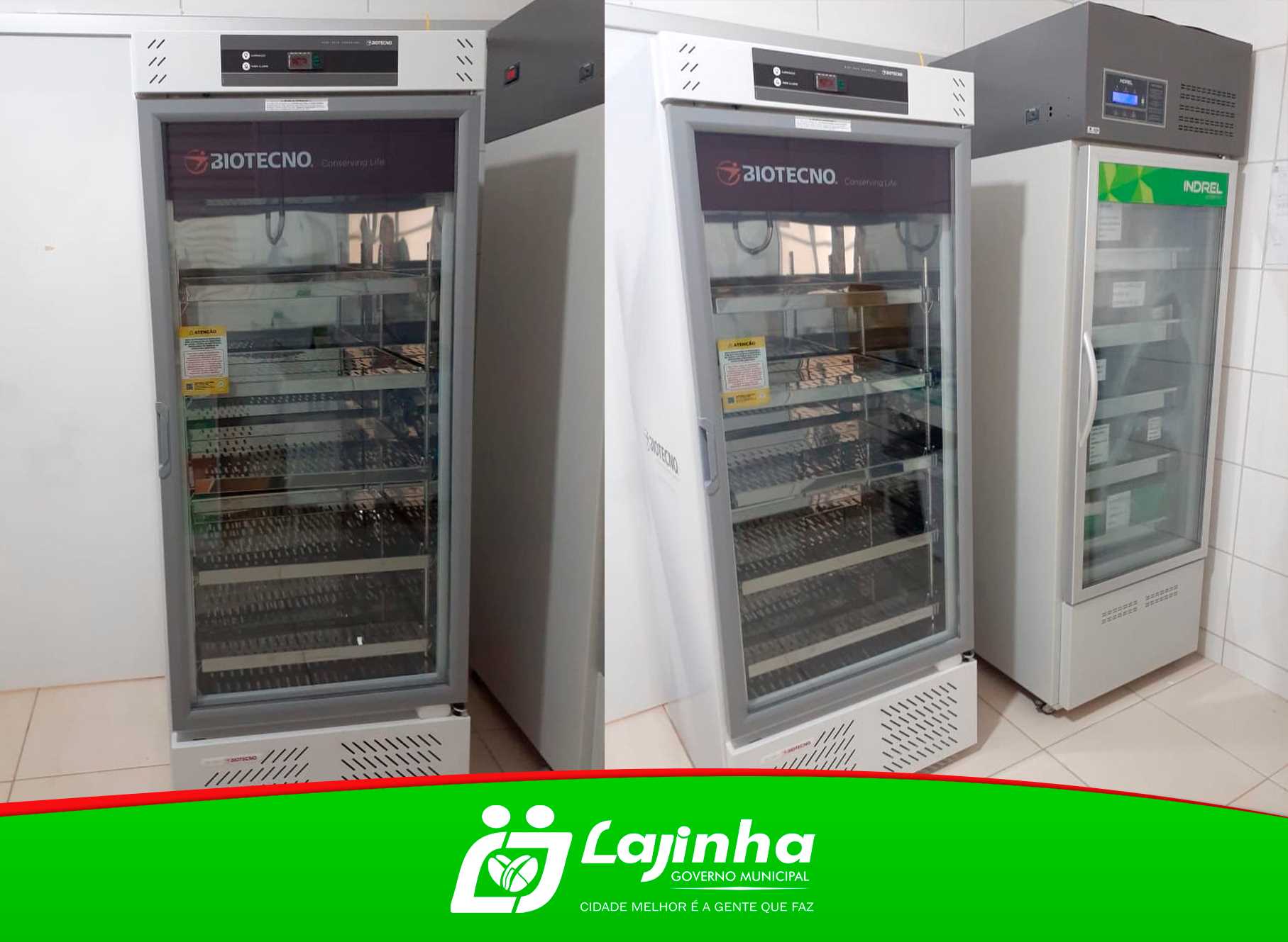 SAÚDE ADQUIRE MAIS UMA CÂMARA FRIA DE ÚLTIMA GERAÇÃO PARA AUMENTO DA ESTOCAGEM DE VACINAS