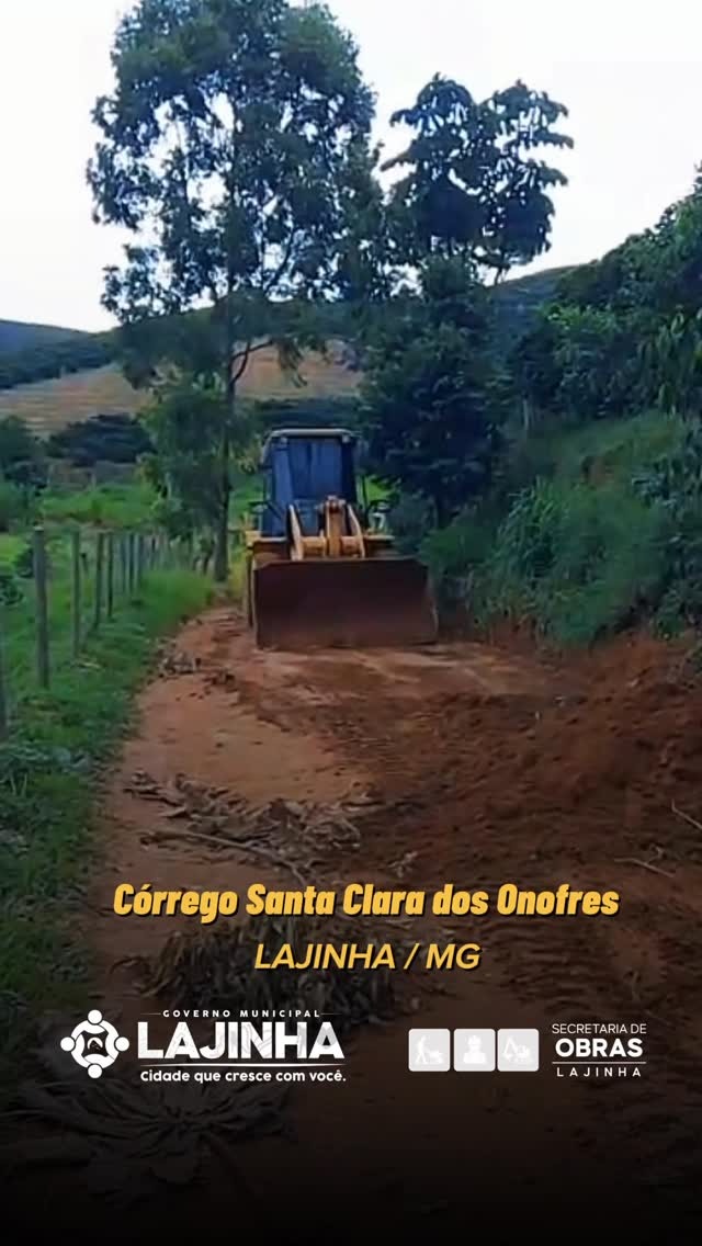 A Prefeitura de Lajinha, por meio da Secretaria Municipal de Obras, segue com o cronograma intensivo de patrolamento das estradas rurais