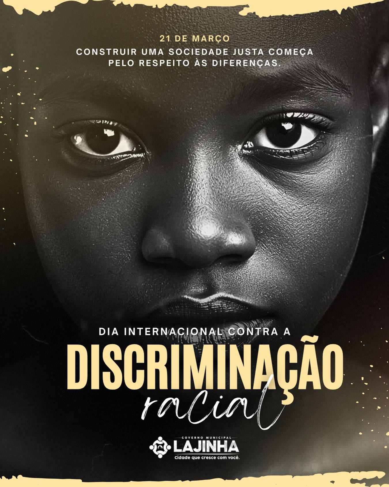 Respeito não tem cor. Tem atitude!