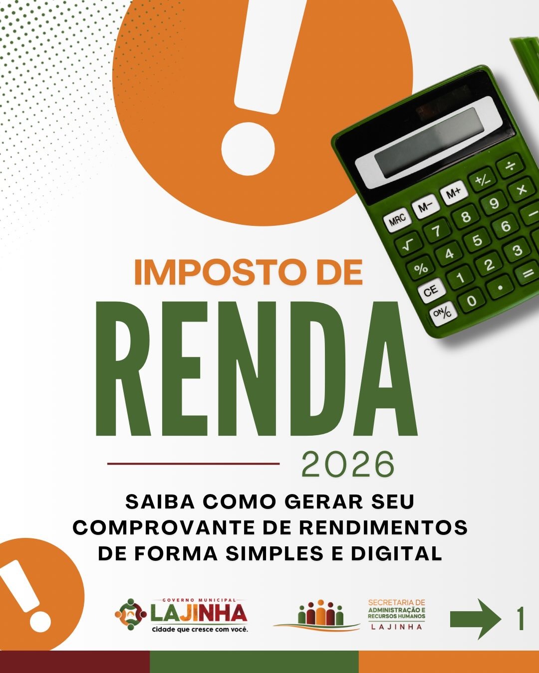 Atenção, servidor municipal!