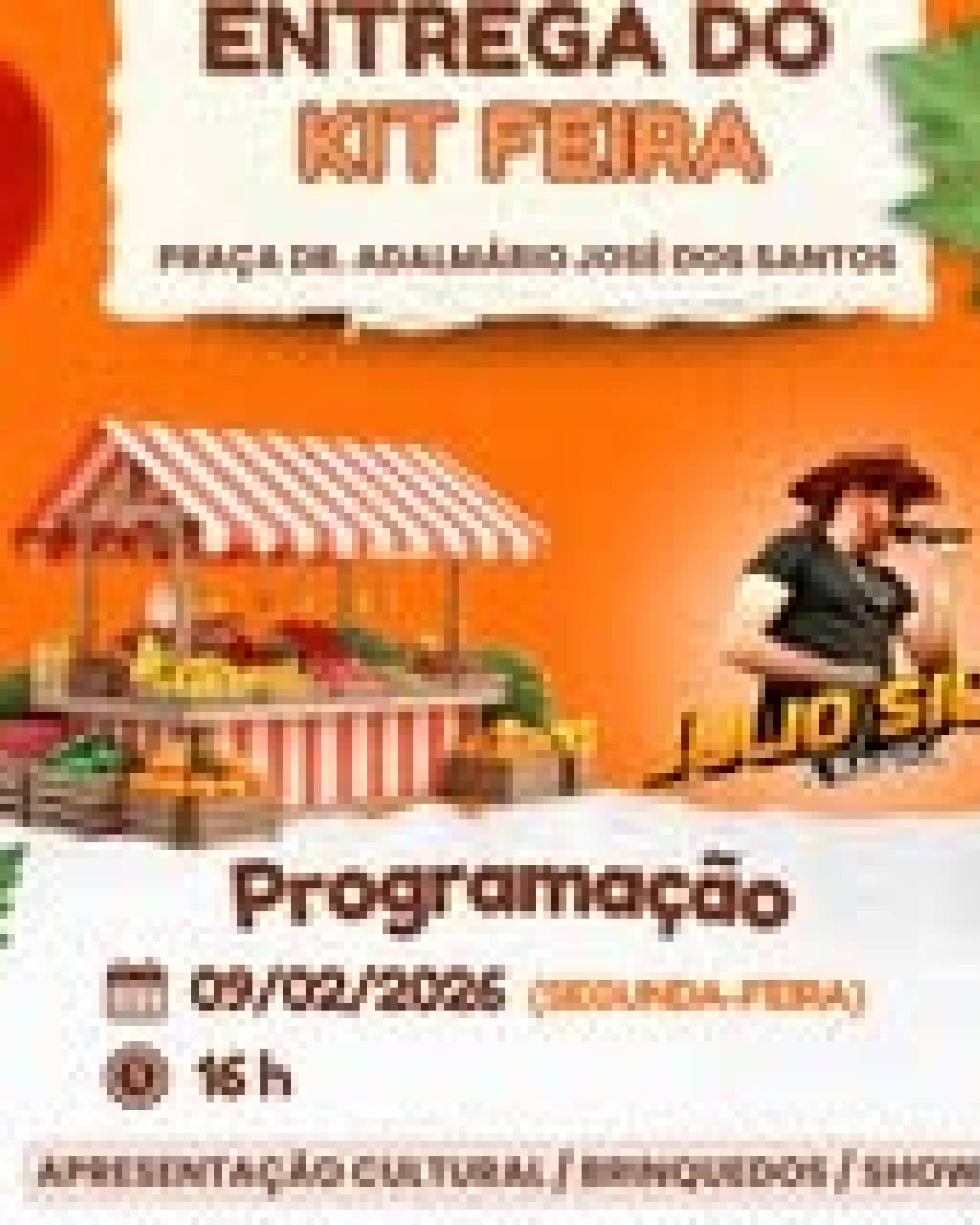 Entrega do Kit Feira