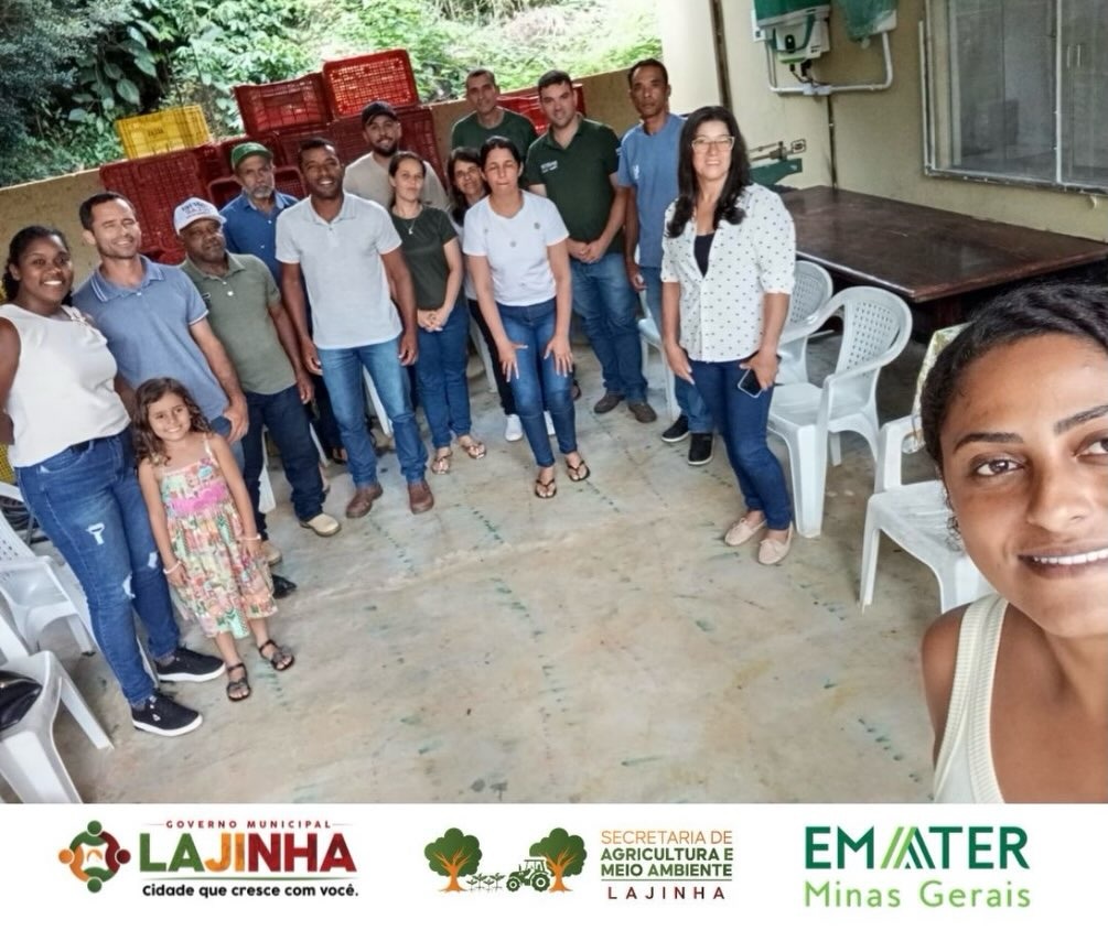 Visita às unidades de processamento e agroindústria da cooperativa COORPOL, no Córrego do Funil, no município de Manhuaçu